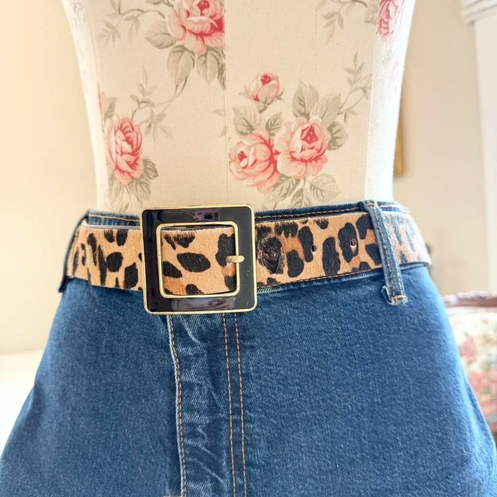 Nike‎ West cheetah print belt